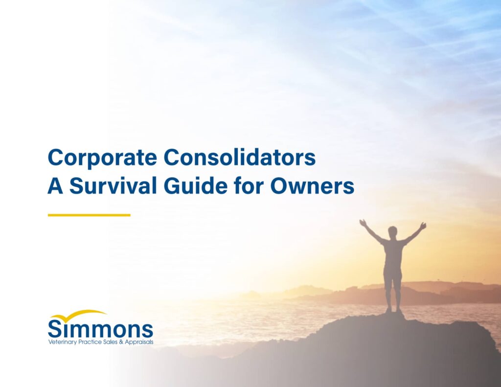 Corporate consolidators a survival guide for owners pdf cover of a man with sprawling arms on a hill
